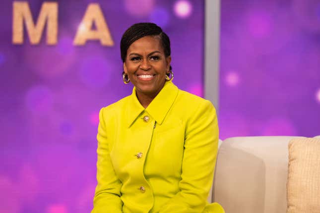 Image for article titled Michelle Obama, The Root 100 2022&#39;s #1 Honoree, Gives Us All The Feels As She Discusses Life, Love and Her New Book