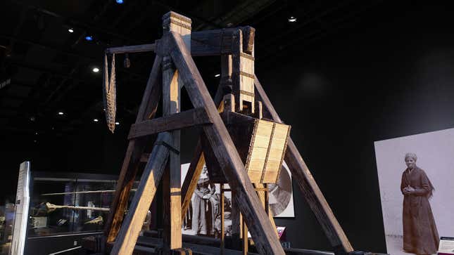 Image for article titled Smithsonian Acquires Giant Catapult Harriet Tubman Used To Launch Slaves To Freedom