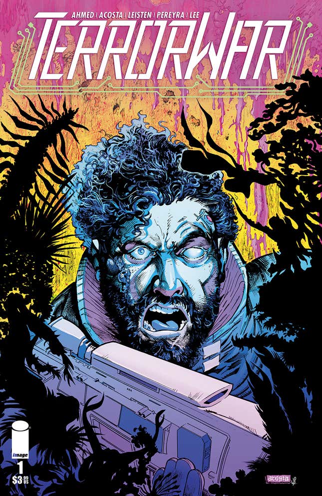Image for article titled Fight Fear With Fire in Saladin Ahmed and Dave Acosta&#39;s New Horror Comic, Terrorwar
