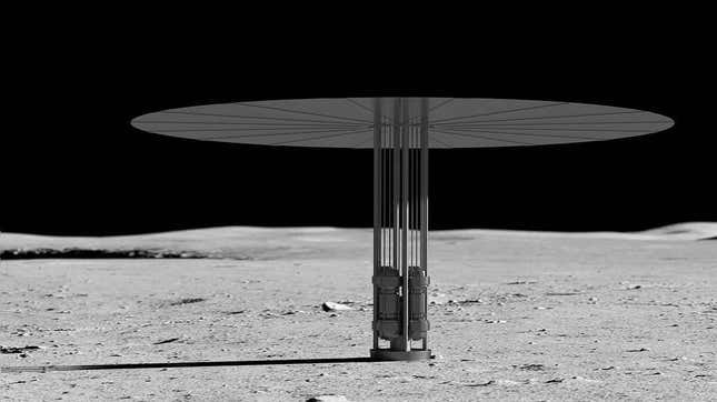 Imagen para el artículo titulado La NASA selecciona tres empresas para diseñar una planta nuclear en la Luna