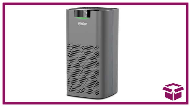 Remove 99.97% of pet hair dander, pollen, dust, and other pollutants with this Ganiza air purifier.