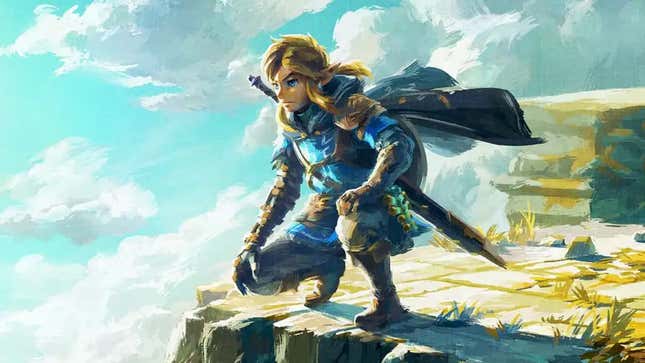 Link en Zelda Breath of the Wild. La película de Zelda está cerca de hacerse realidad