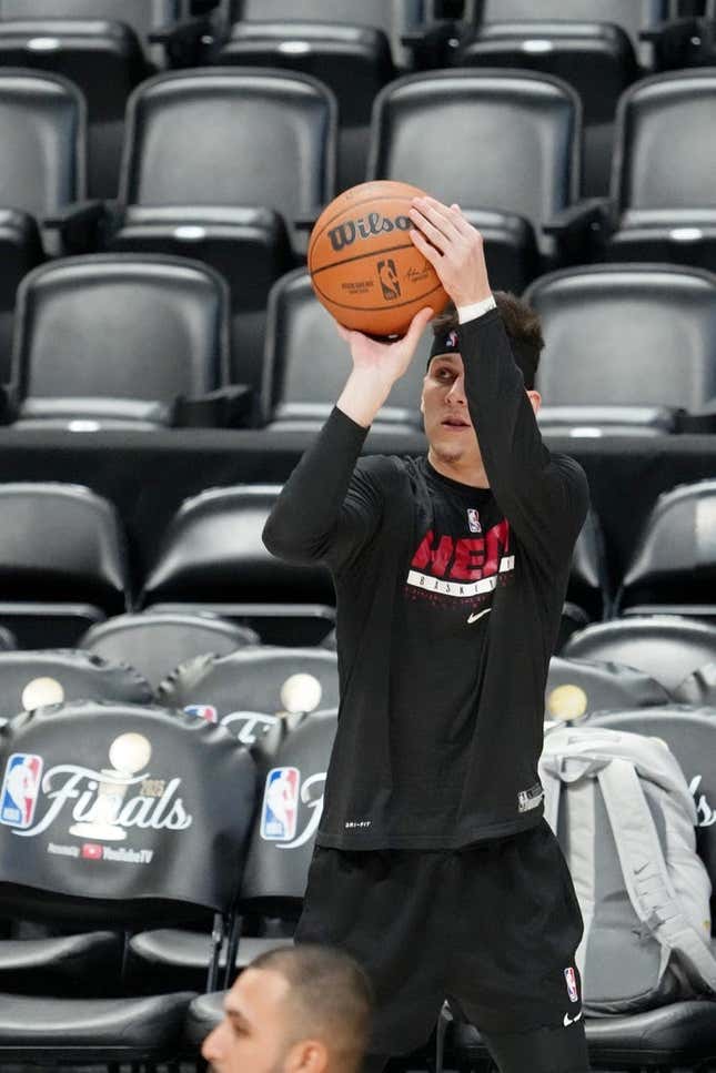 Tyler Herro progressing, remains out for Game 2 of NBA Finals
