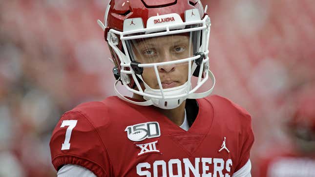 Image for article titled Spencer Rattler Takes Pay Cut To Help Sooners Recruit Better Players