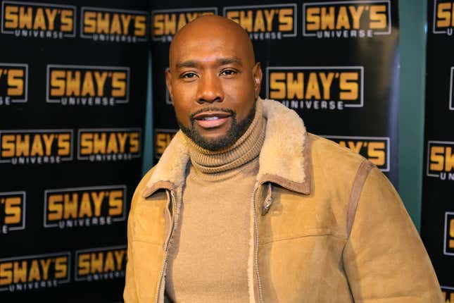 Morris Chestnut visits SiriusXM at SiriusXM Studios on December 13, 2022 in New York City.
