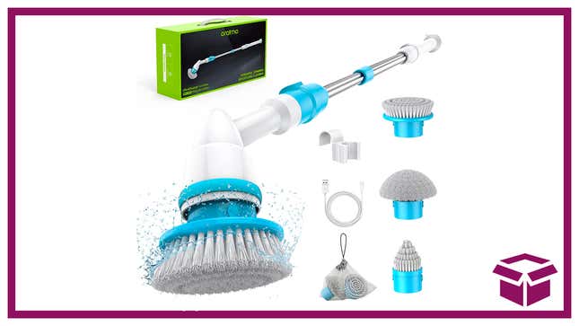 Take 50% off this spin scrubber that cleans the heck out of your tiles.