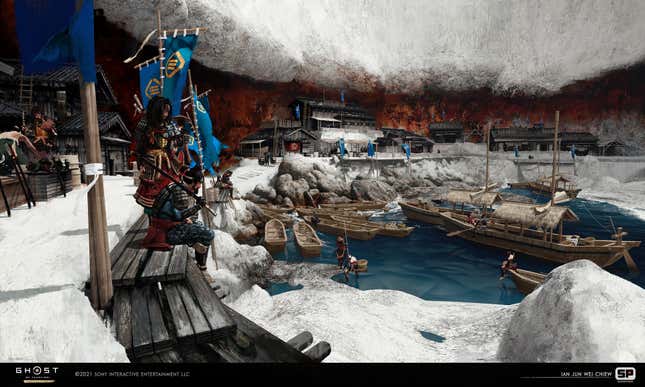 Image for article titled The Art Of Ghost Of Tsushima