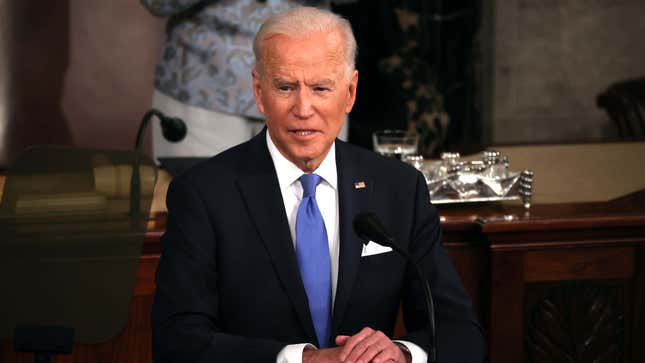 Image for article titled Biden Touts Incredible State Of Union When Compared To What’s Going On In Ukraine