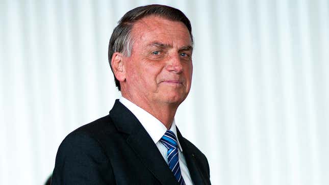 Image for article titled Everything Jair Bolsonaro Has Done While In Exile In Orlando