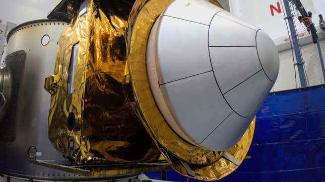 Varda’s in-space manufacturing capsule.
