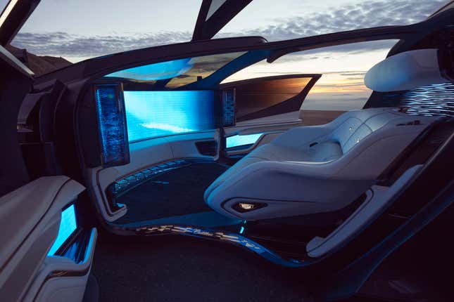 Image for article titled Cadillac Brought A Rolling Autonomous Lounge To CES