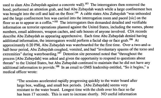 Image for article titled Here are the nasty things the CIA did to its prisoners to “fight terror”
