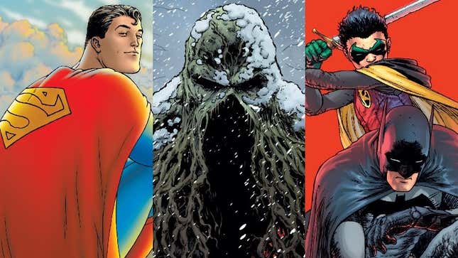 Superman, Swamp Thing, Batman and Robin are all coming back to the big screen.