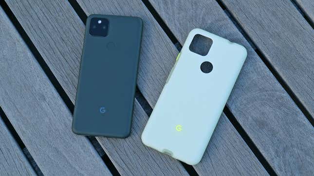 Google Pixel 5a back