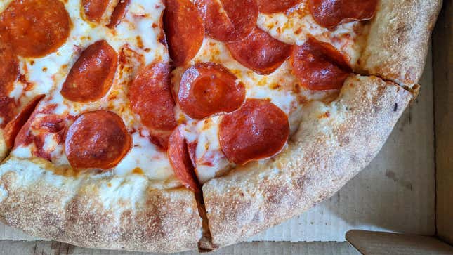 Papa Johns Epic Pepperoni Stuffed Crust Pizza