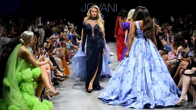 Jovani’s finale at New York Fashion Week on Friday, September 8. 