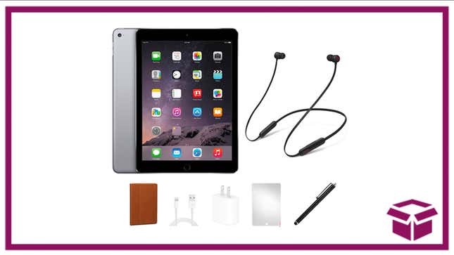 Get an iPad Air and pair of Beats Flex Headphones for a dangerously steep discount. 