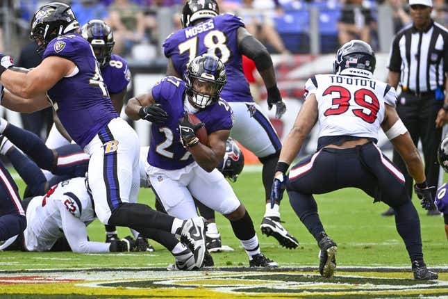 Houston Texans vs Baltimore Ravens - September 10, 2023