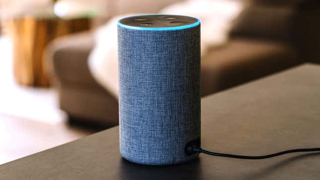 Image for article titled Amazon Echo Declares It Heard Everything And It’s Taking The Kids