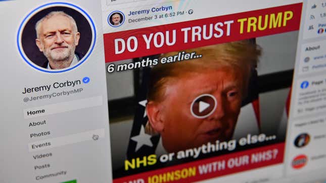 Image for article titled Political Advertisers Say They Are Stuck Using Facebook Even Though It Kinda Sucks