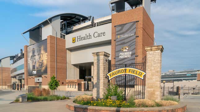 Faurot Field on the campus of the University of Missouri