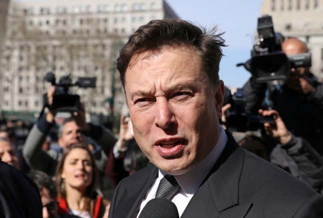 Elon Musk set the Guinness World Record for largest loss of personal fortune in history.