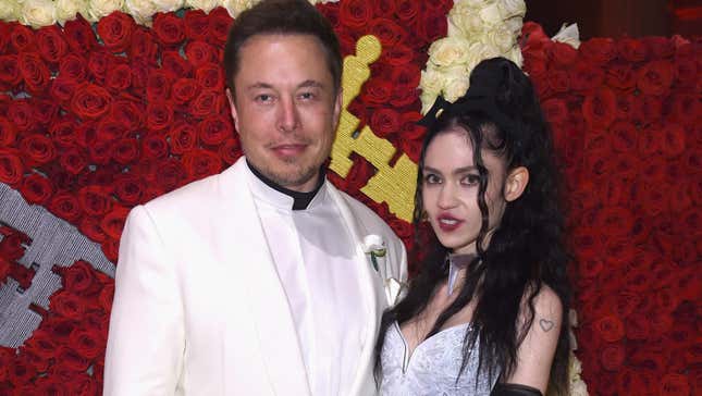Image for article titled Elon Musk’s Third Child with Grimes Raises More Sinister Questions