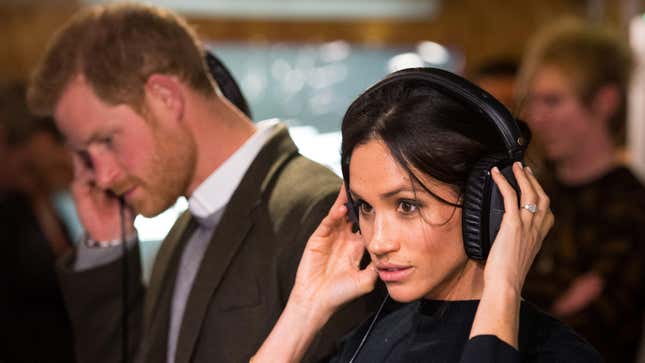 Image for article titled Spotify Pulls the Plug on Meghan Markle and Prince Harry&#39;s Podcast Deal