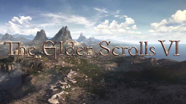 the elder scrolls 6 logo - elder scrolls 6 at e3 2021