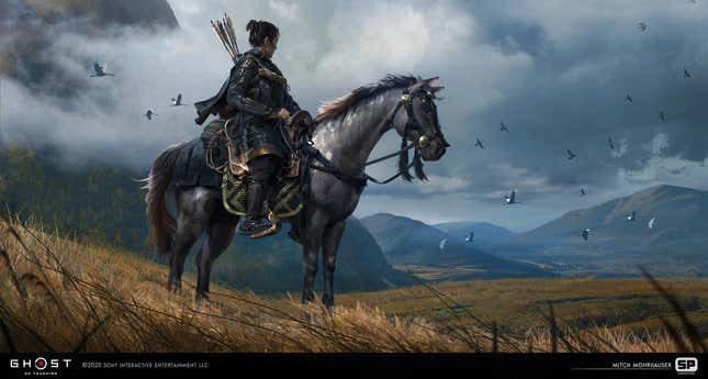 Image for article titled The Art Of Ghost Of Tsushima