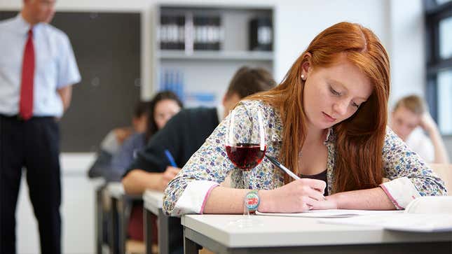 Image for article titled SAT Rebuts Claim That Test Classist Due To Wine Tasting Portion
