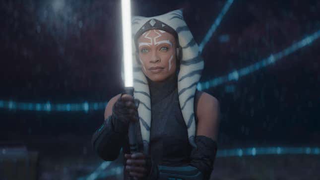 Rosario Dawson as Ahsoka Tano in Ahsoka