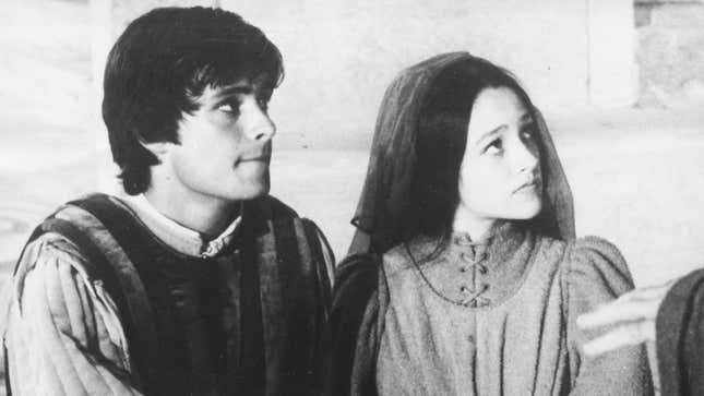 Leonard Whiting and Olivia Hussey