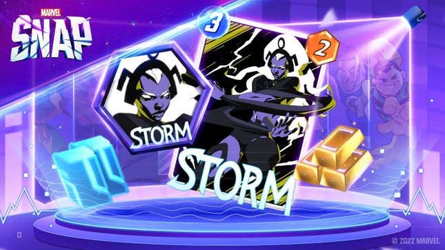 Storm's record at Marvel