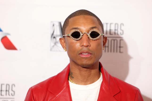 Pharrell Williams attends the Songwriters Hall of Fame 51st Annual Induction and Awards Gala in New York New York, U.S., June 16, 2022.