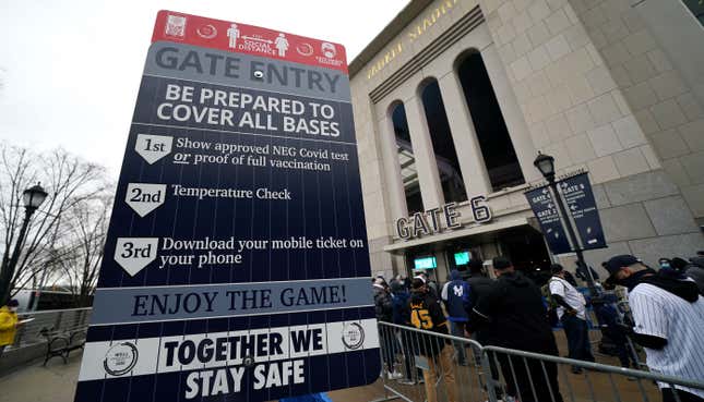 The pandemic is far from over for the Yankees and MLB.