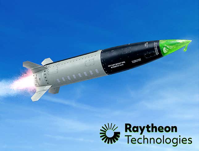 Image for article titled Raytheon Unveils Deadlier Poison-Tipped Ballistic Missile