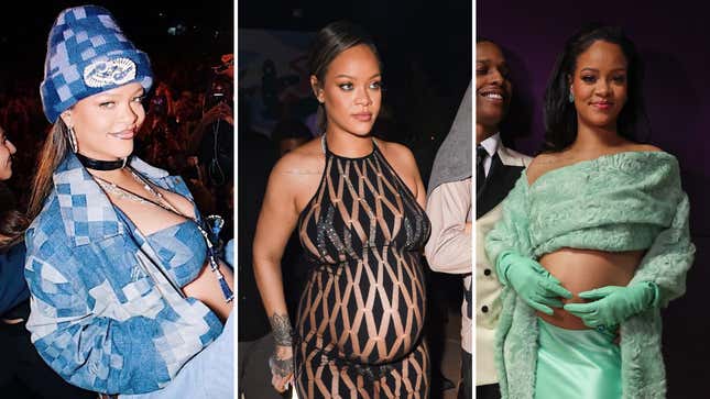 All of Rihanna's best maternity outfits from her two pregnancies