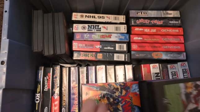 A bunch of classic '90s video games occupy a box in Nebraska.