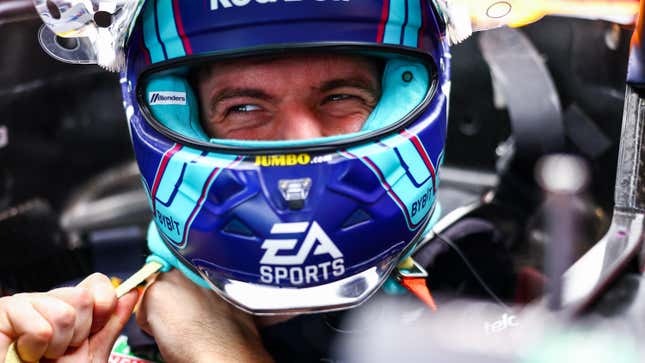 Max Verstappen’s dueling shades of blue complete his Miami GP special.