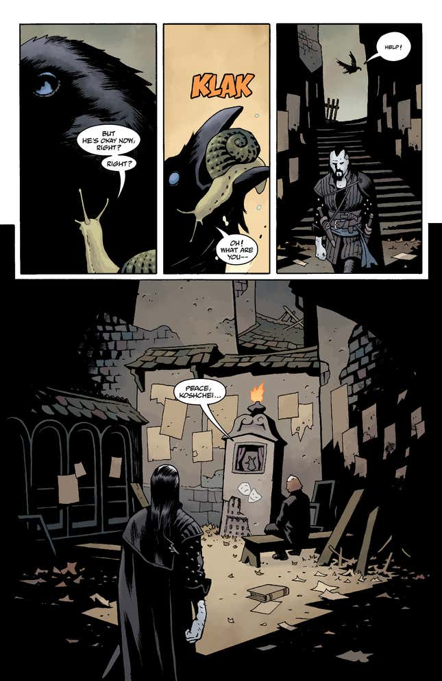 Image for article titled Celebrate Friday 13th With a Slice of Free Mike Mignola Comics