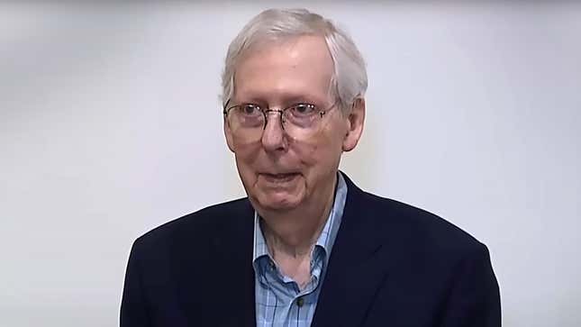 Image for article titled Republicans Urge Americans To Look Away From McConnell Or Else They Too Shall Freeze