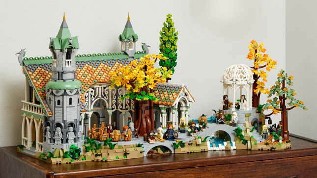 Image for article titled The 6,167-Piece Rivendell Is the One Lego Lord of the Rings Set to Rule Them All