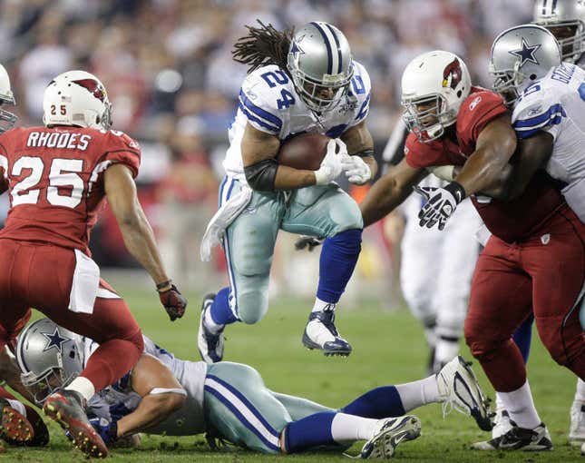 Marion Barber III, Bruising Running Back for Cowboys, Dies at 38