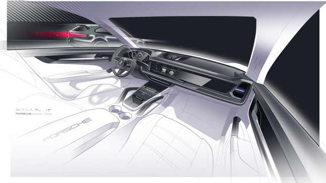 Image for article titled The 2024 Porsche Cayenne Gives Everyone Up Front a Screen