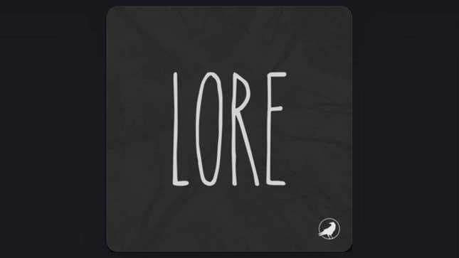 Lore Podcast Logo