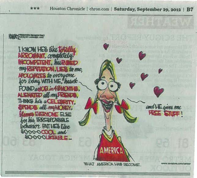 Image for article titled This cartoon is making the rounds of American oilmen