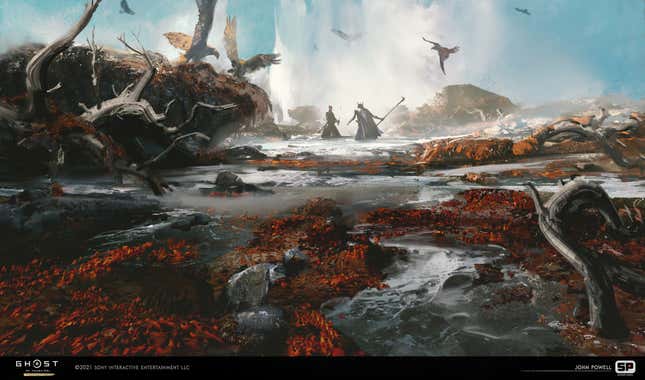 Image for article titled The Art Of Ghost Of Tsushima