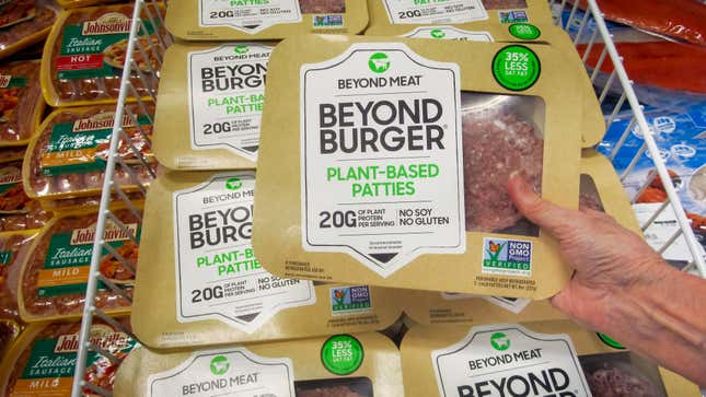 Image for article titled How to Get One of 50,000 Free Packs of &#39;Beyond&#39; Vegan Burgers This June