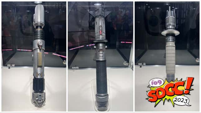 Three new lightsabers from Ahsoka. But which is which?